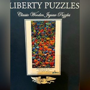 Liberty Puzzle - A Plethora of Cats by Dr. Seuss